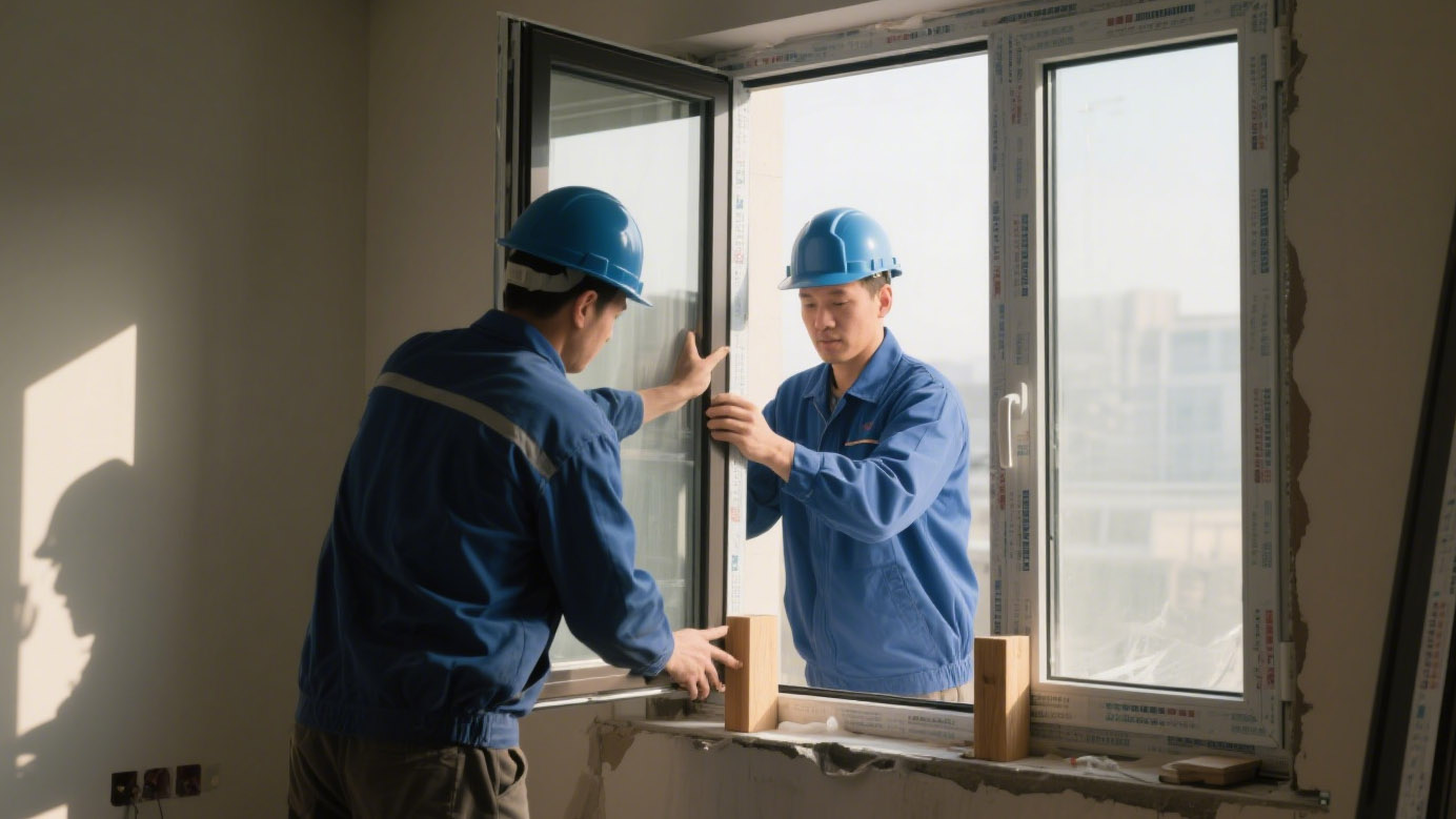 Slim Frame Outward Opening Door