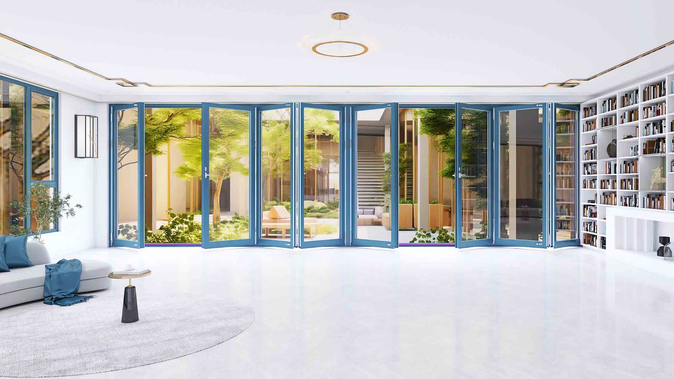Aluminum Bi-folding Door