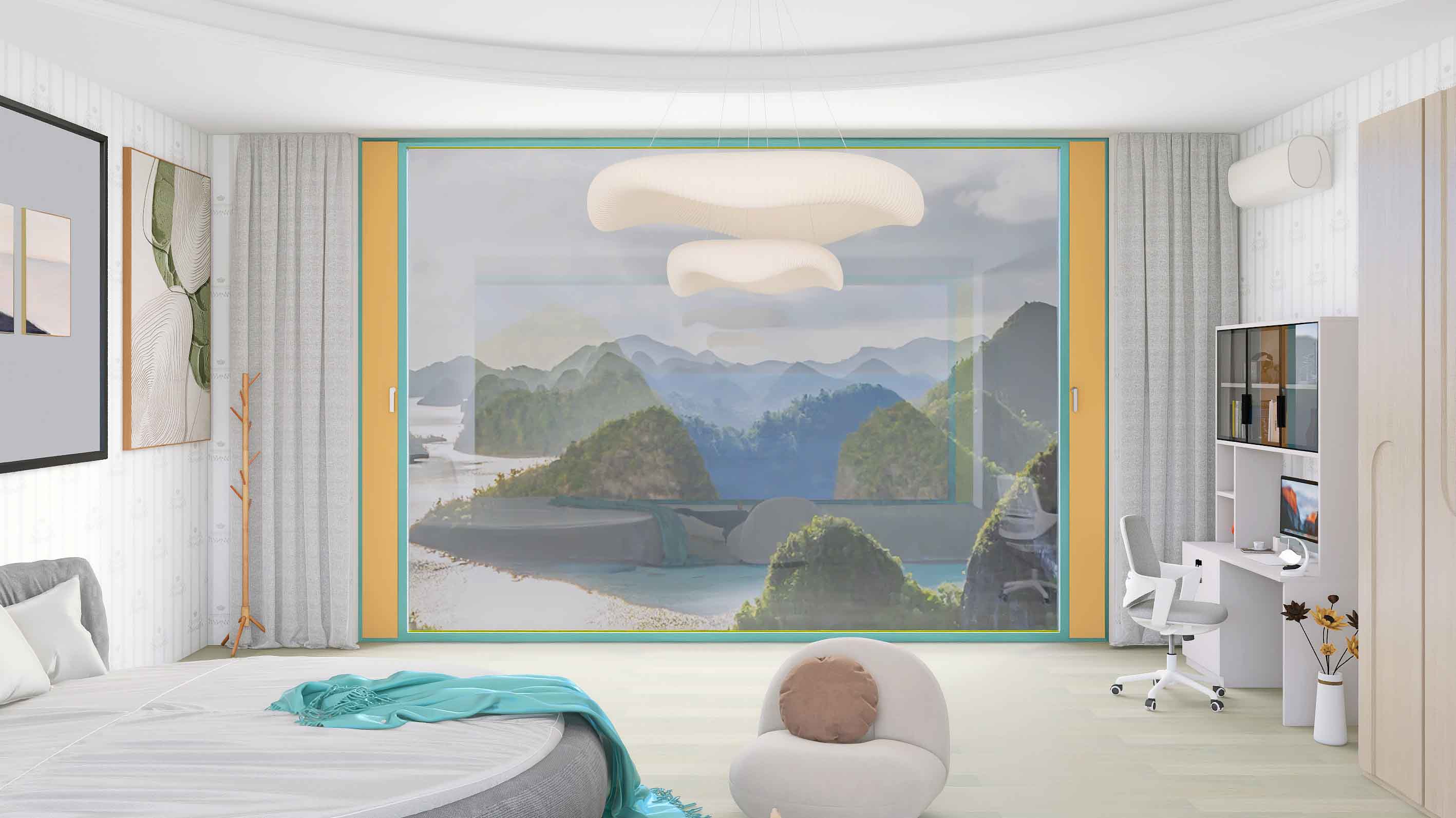 Micro Ventilation Aluminum Windows