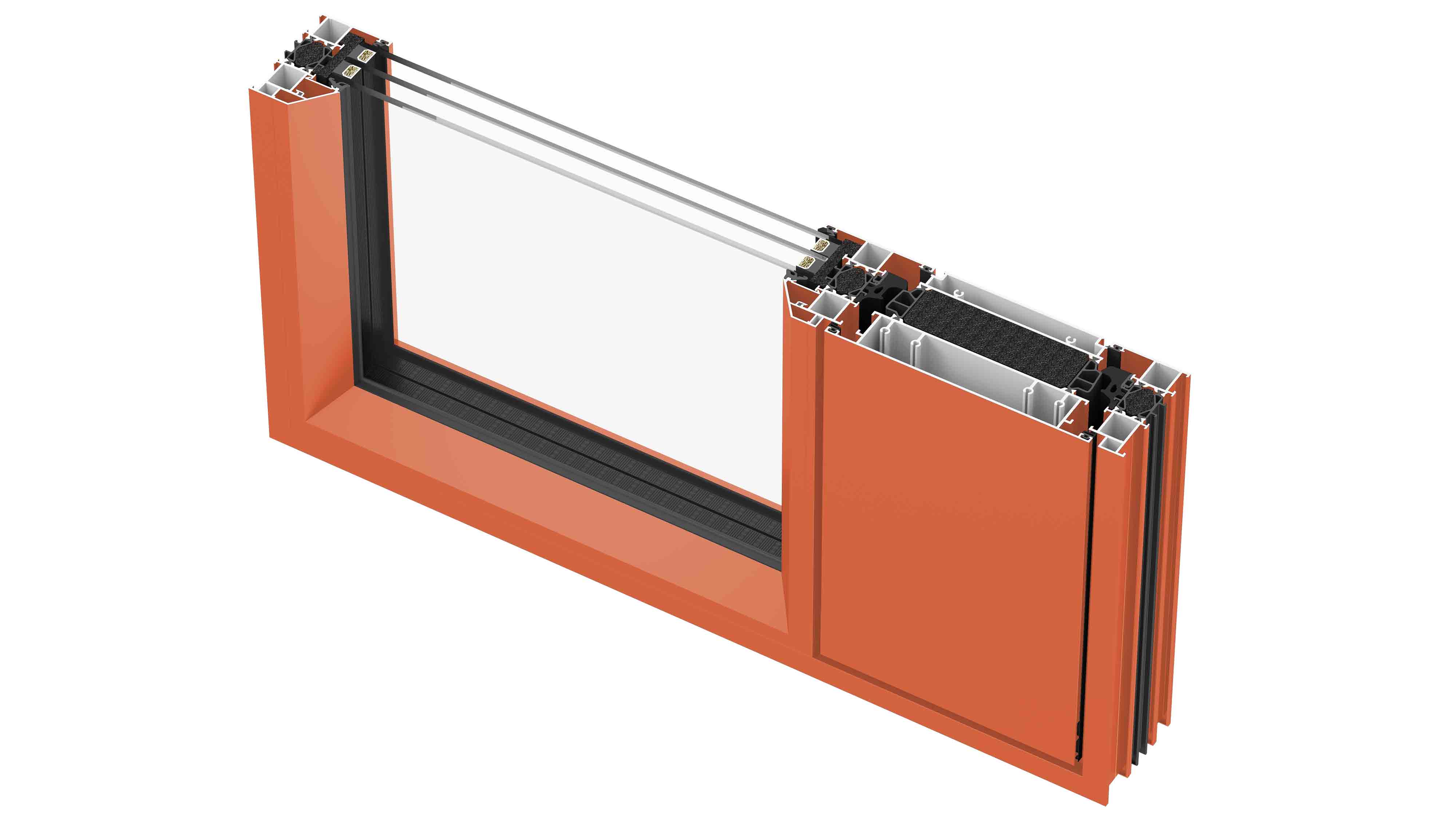 Micro Ventilation Aluminum Windows