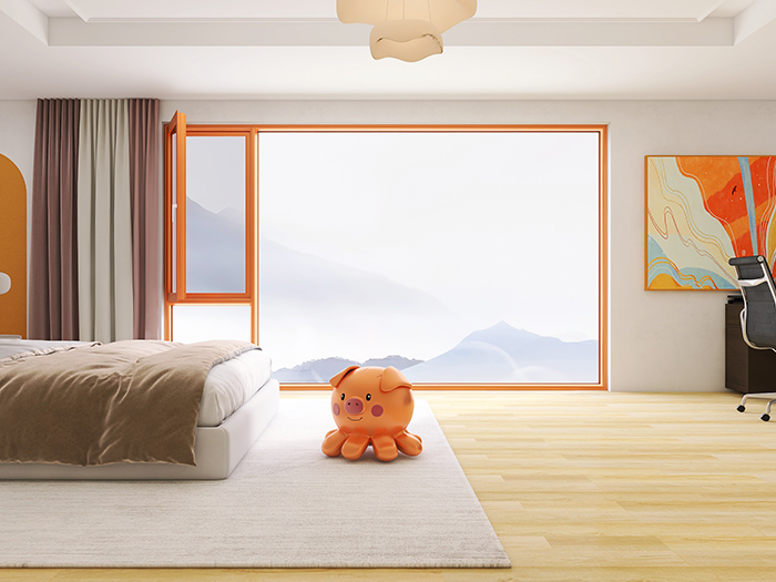 Insulation Aluminum Window Screen Integrated Introduction