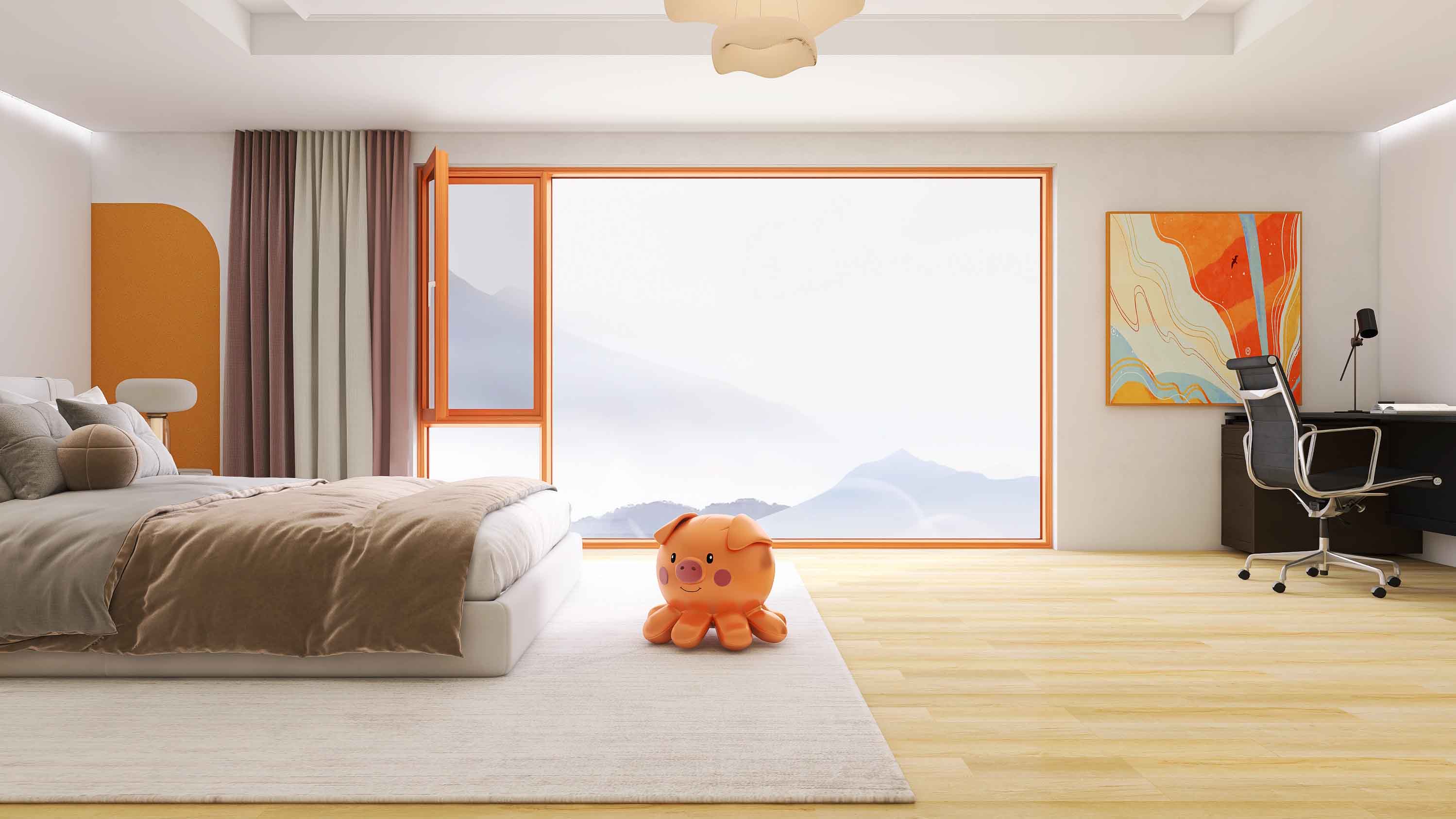 Insulation Aluminum Window Screen Integrated