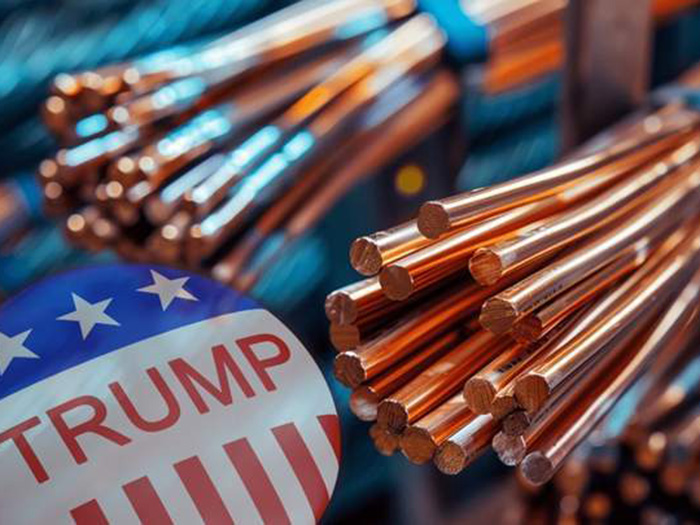 U.S. to slap 50% tariff on imported copper as of August 1