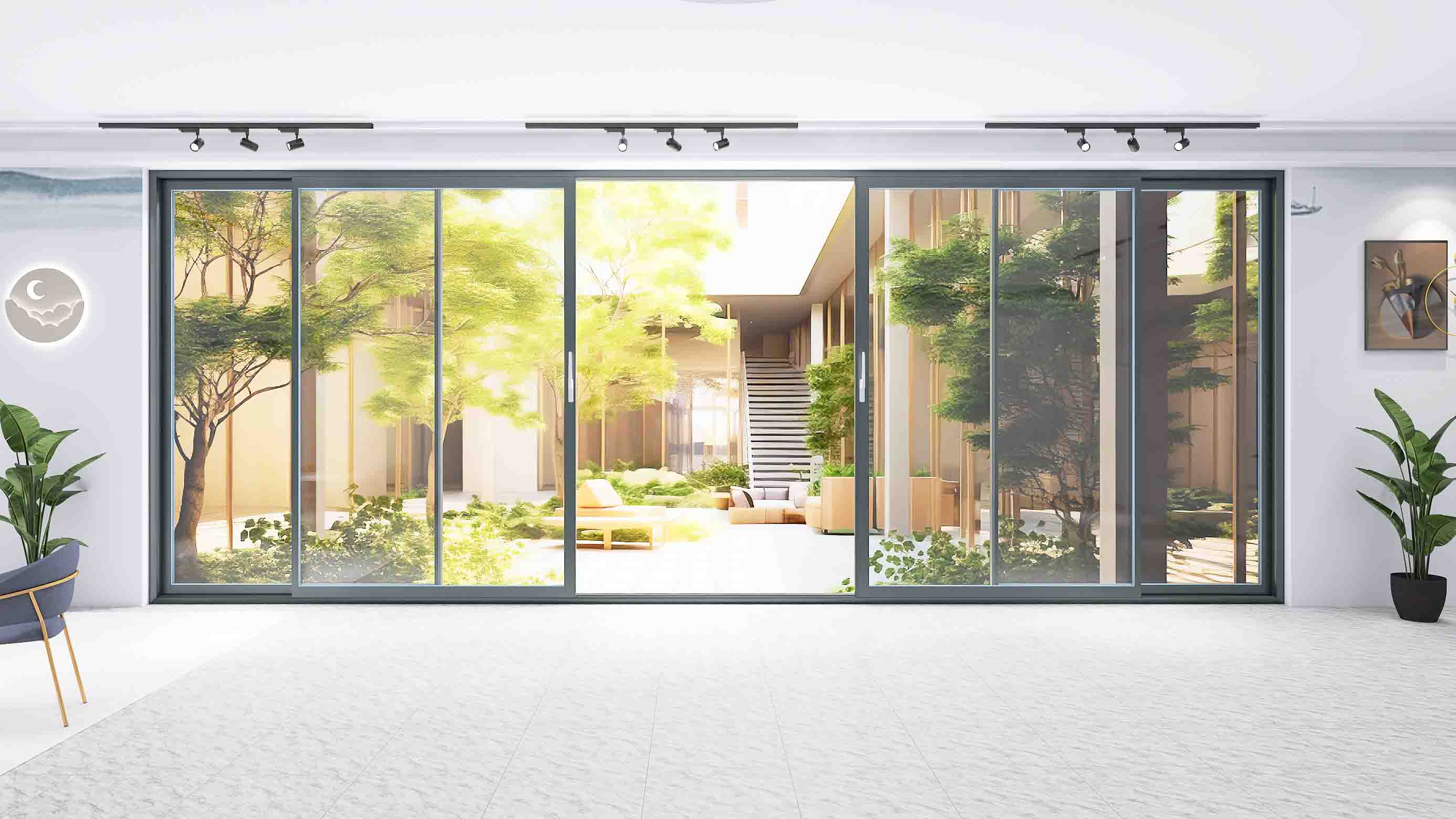 Aluminum Frame Sliding Door