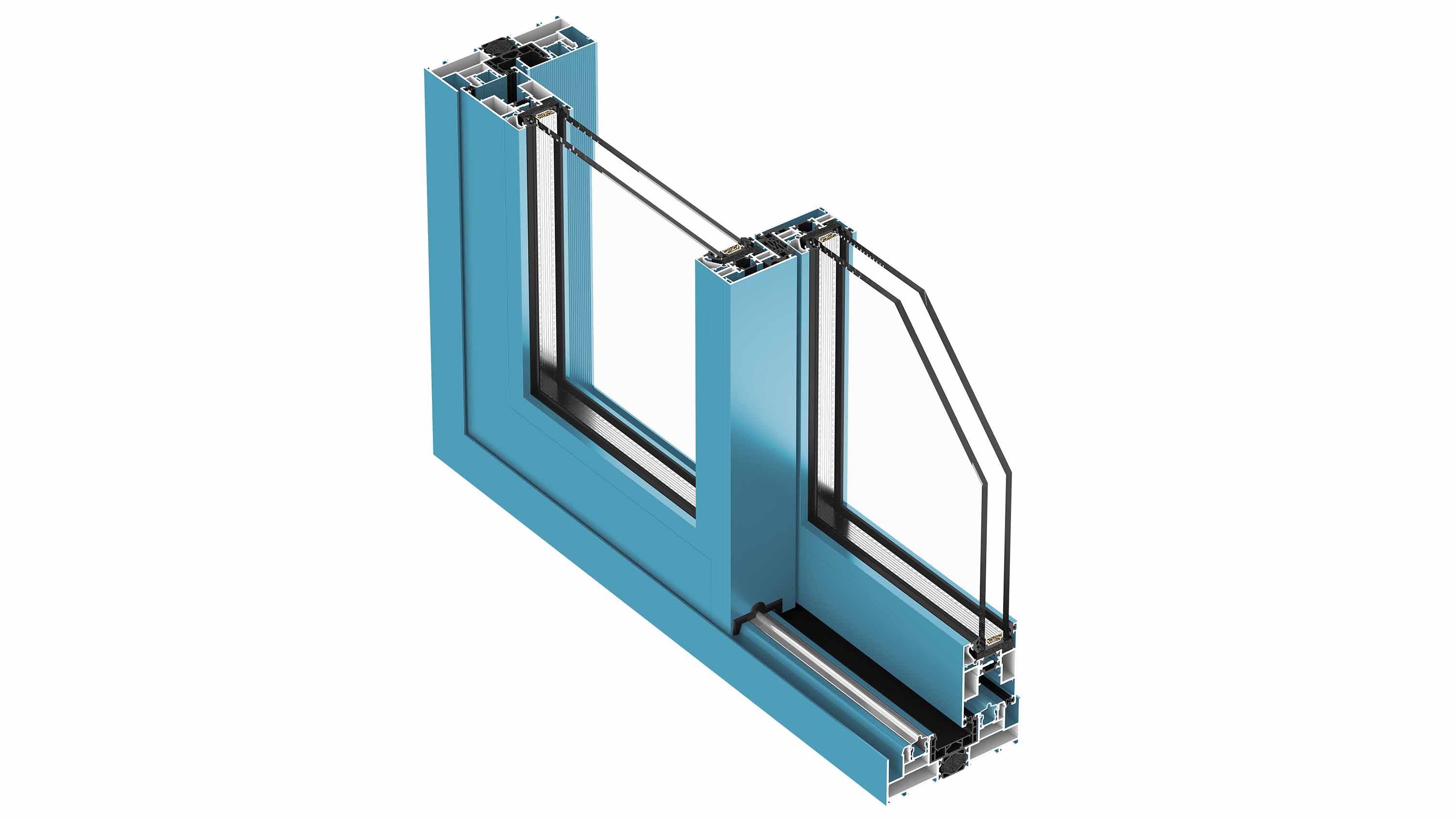Aluminum Frame Sliding Door