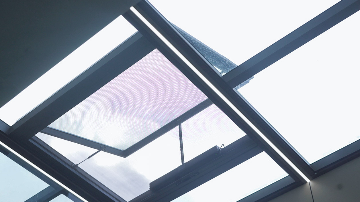 Electric Remote Control Aluminum Windows