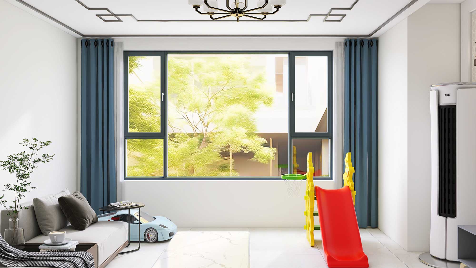 Inward Opening Tilt And Turn Aluminum Windows