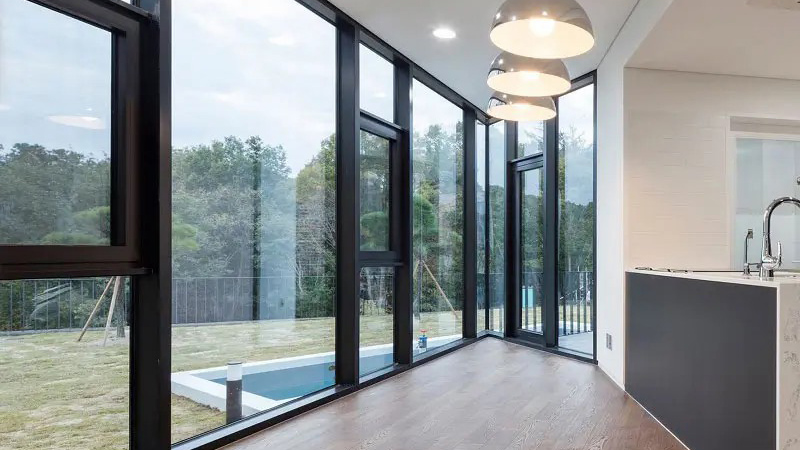 Ventilated Functional Curtain Wall Window