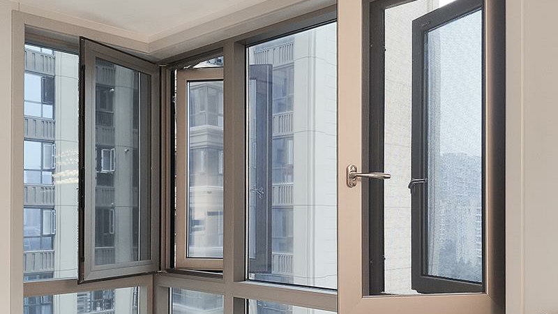 Inward Opening Side-hung Aluminum Windows Inward Opening Side-hung Aluminum Windows