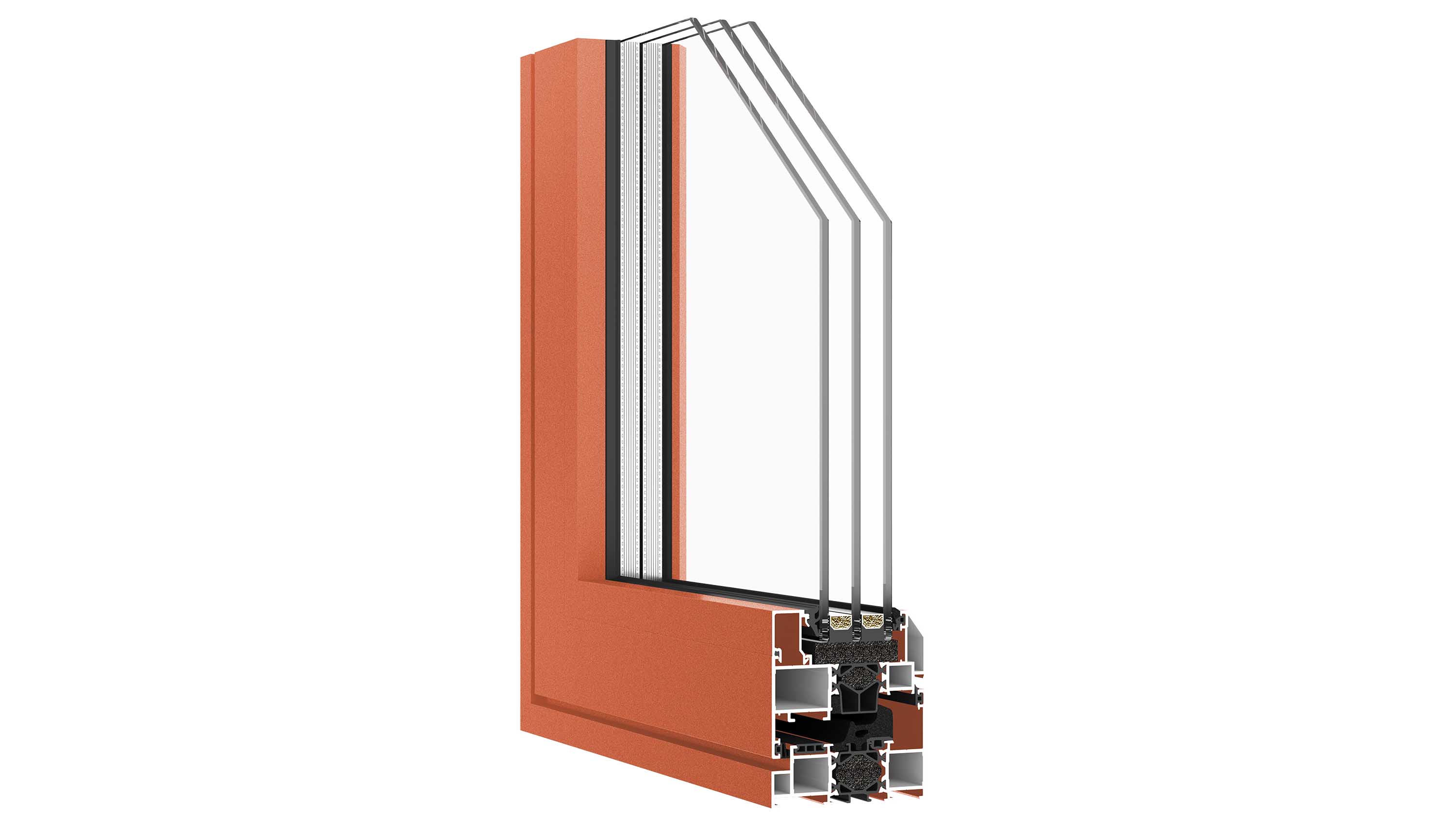 Aluminum Bi-folding Door Aluminum Bi-folding Door