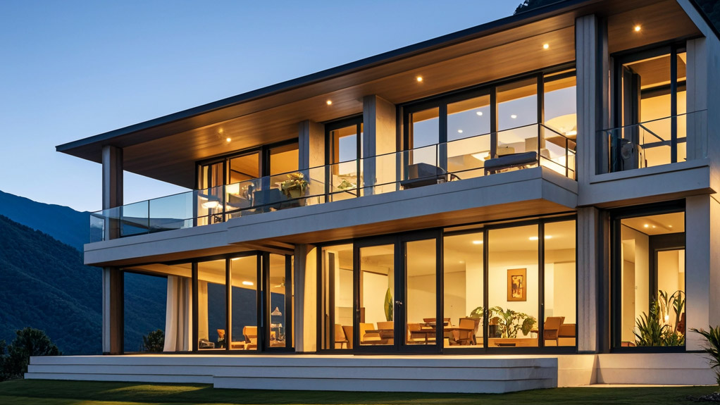 Broken Bridge Thermal Insulation Swing Door