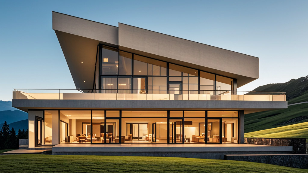 Broken Bridge Thermal Insulation Swing Door