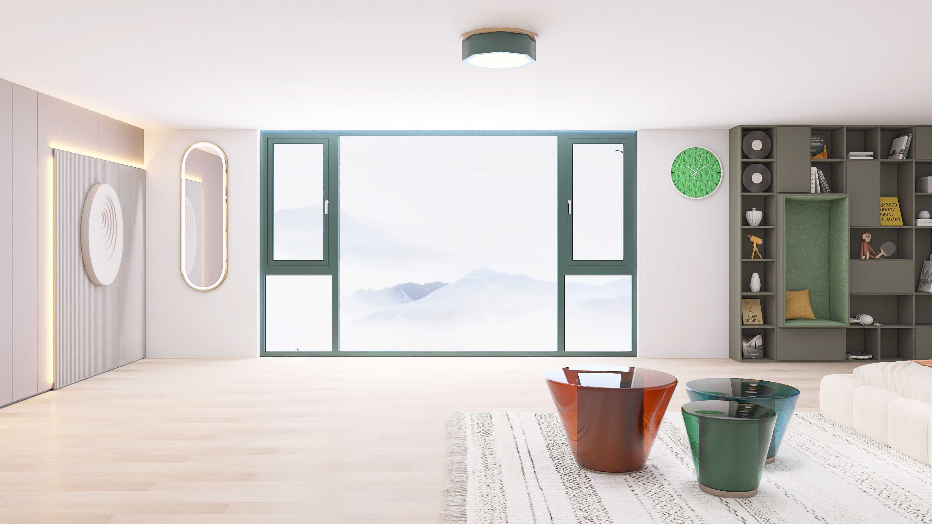 Outward Opening Aluminum Casement Windows