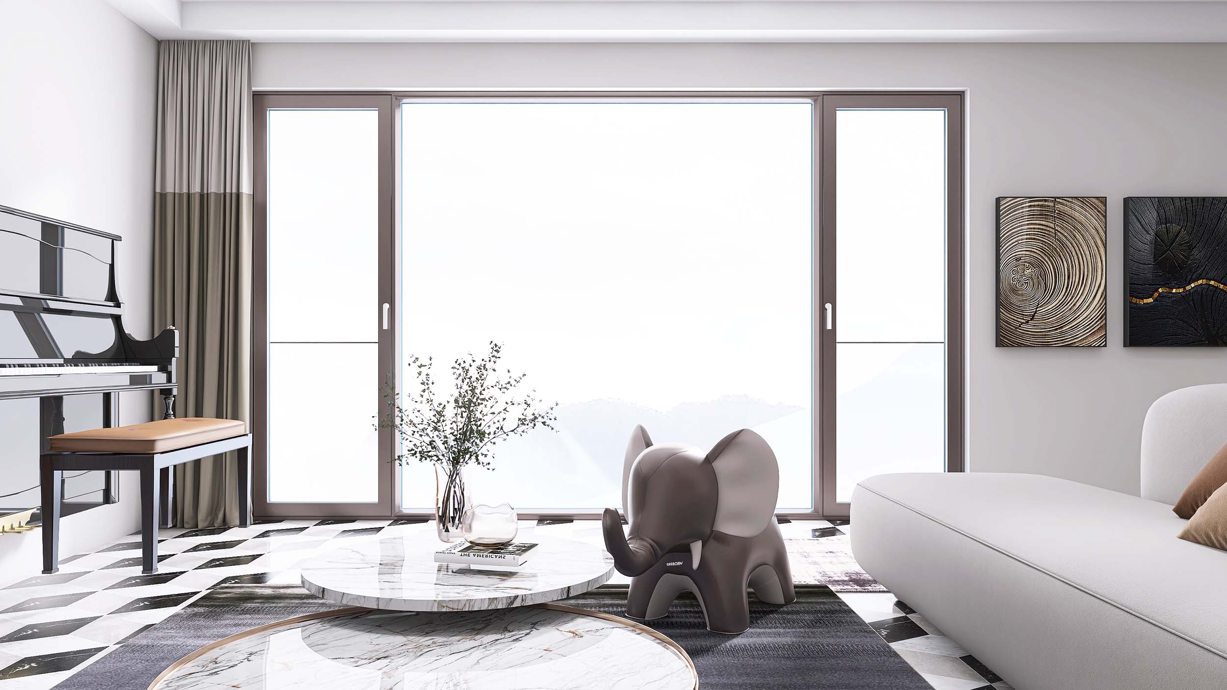 Insulation Aluminum Window Screen Integrated