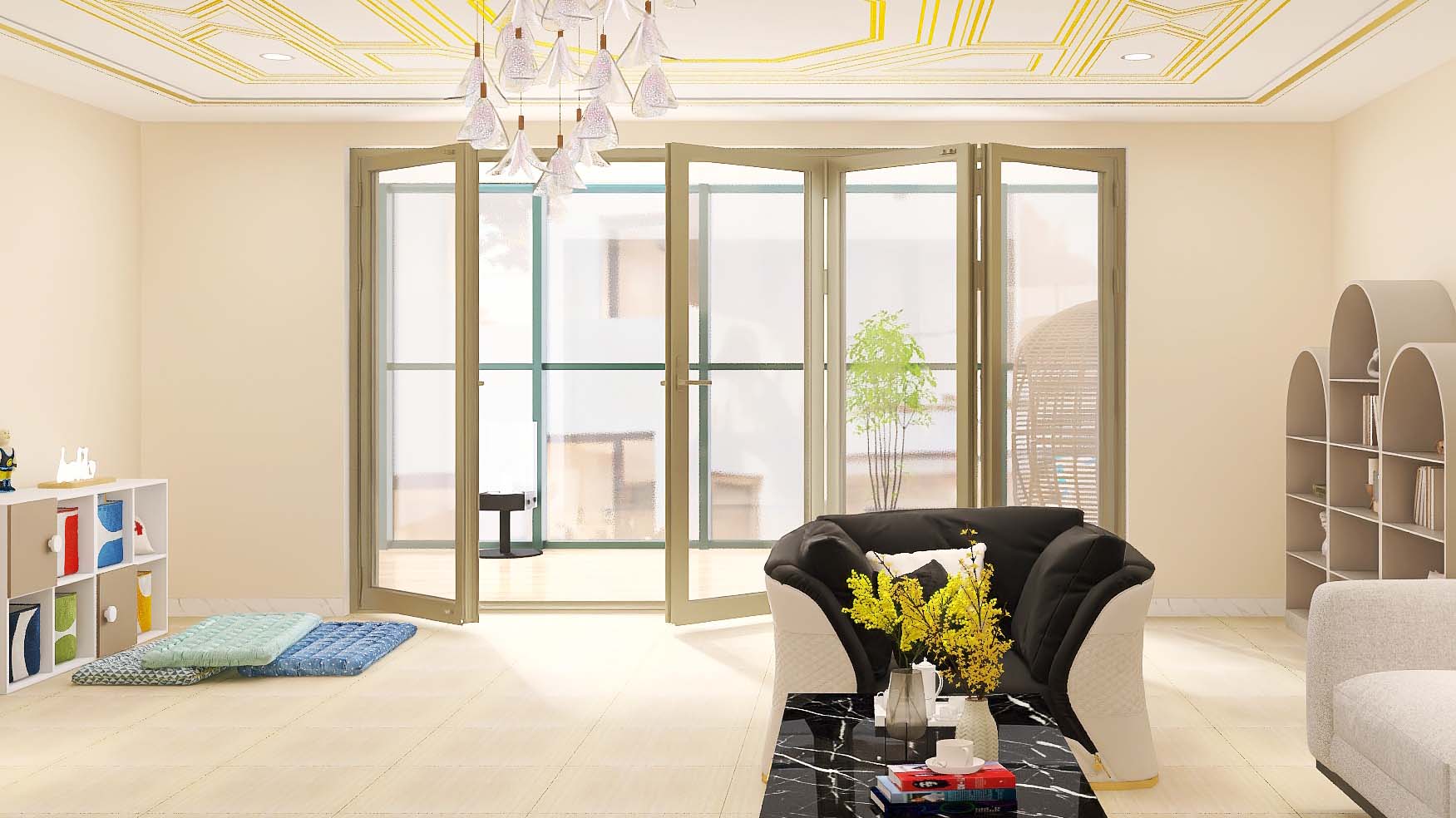 Micro Ventilation Aluminum Windows