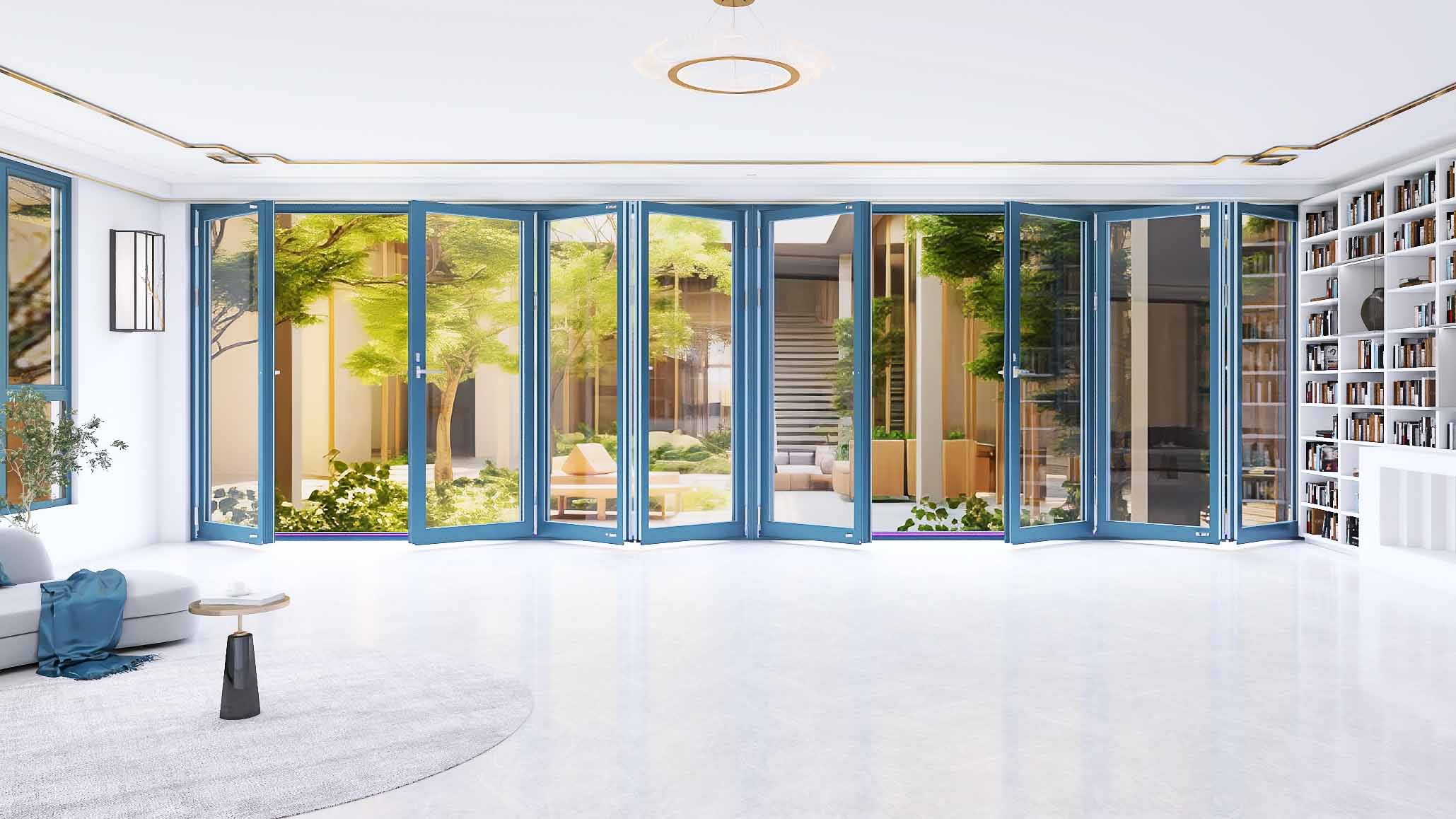 Ventilated Functional Curtain Wall Window