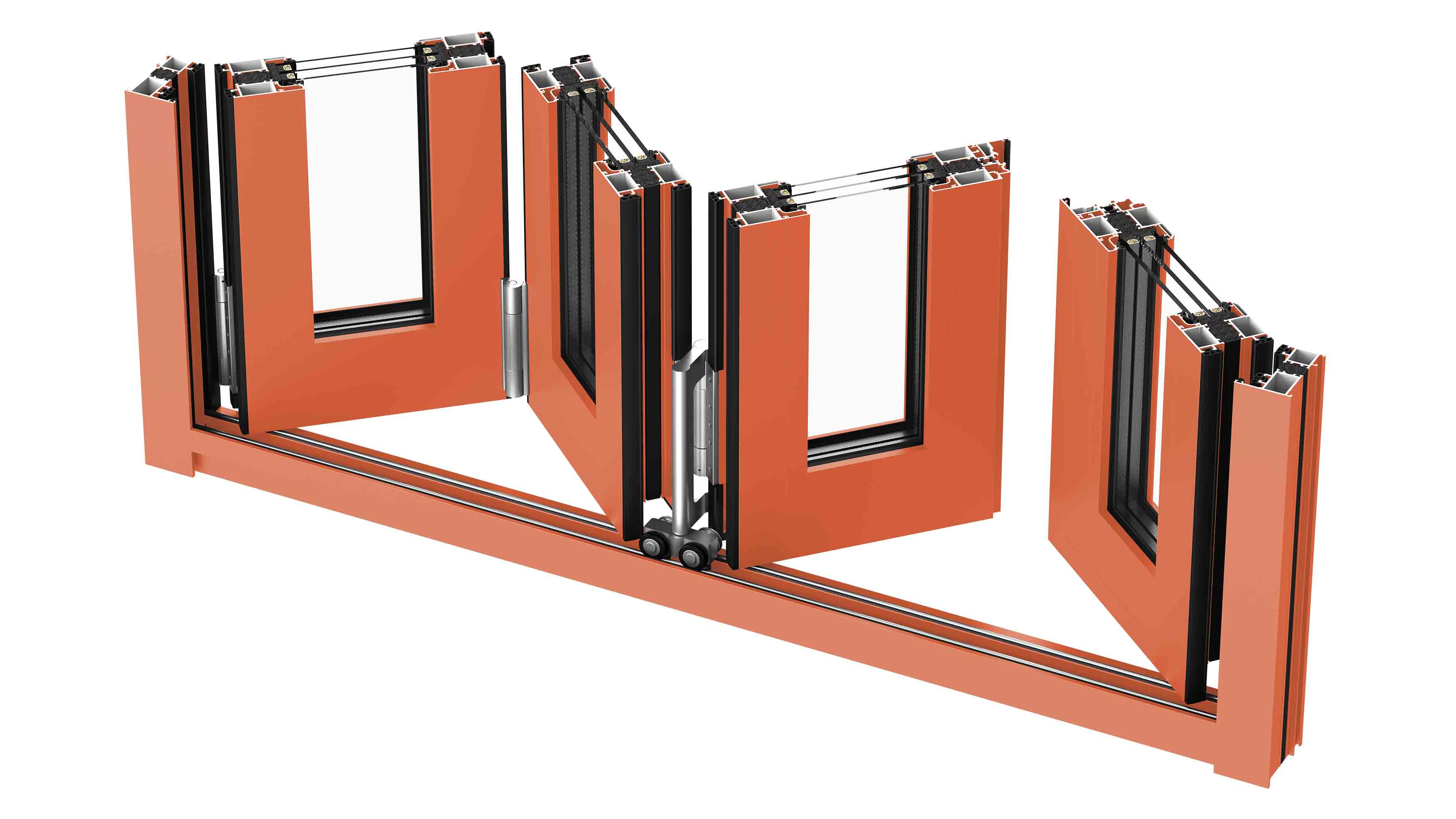 Micro Ventilation Aluminum Windows