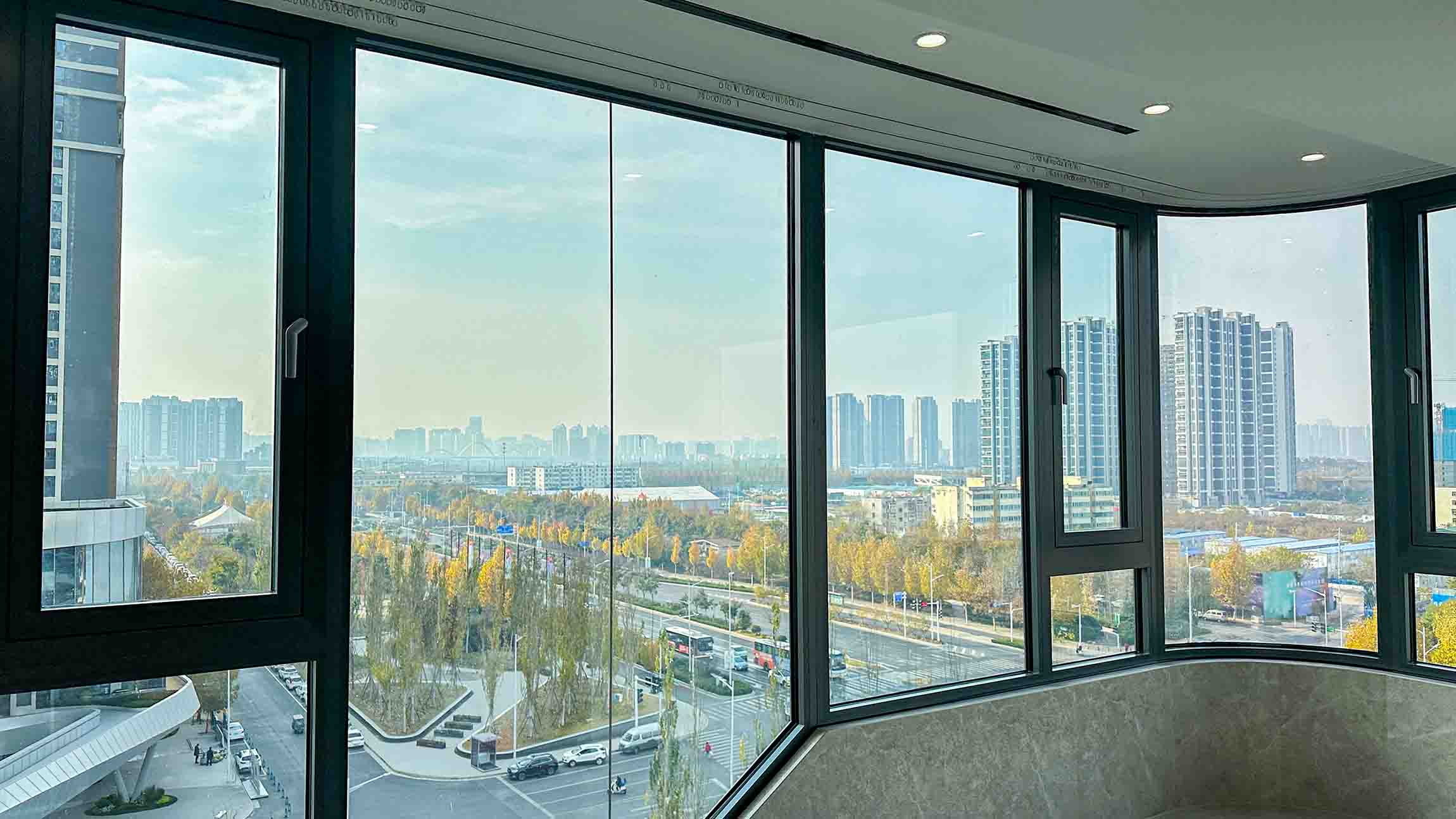 Slim Frame Outward Opening Door