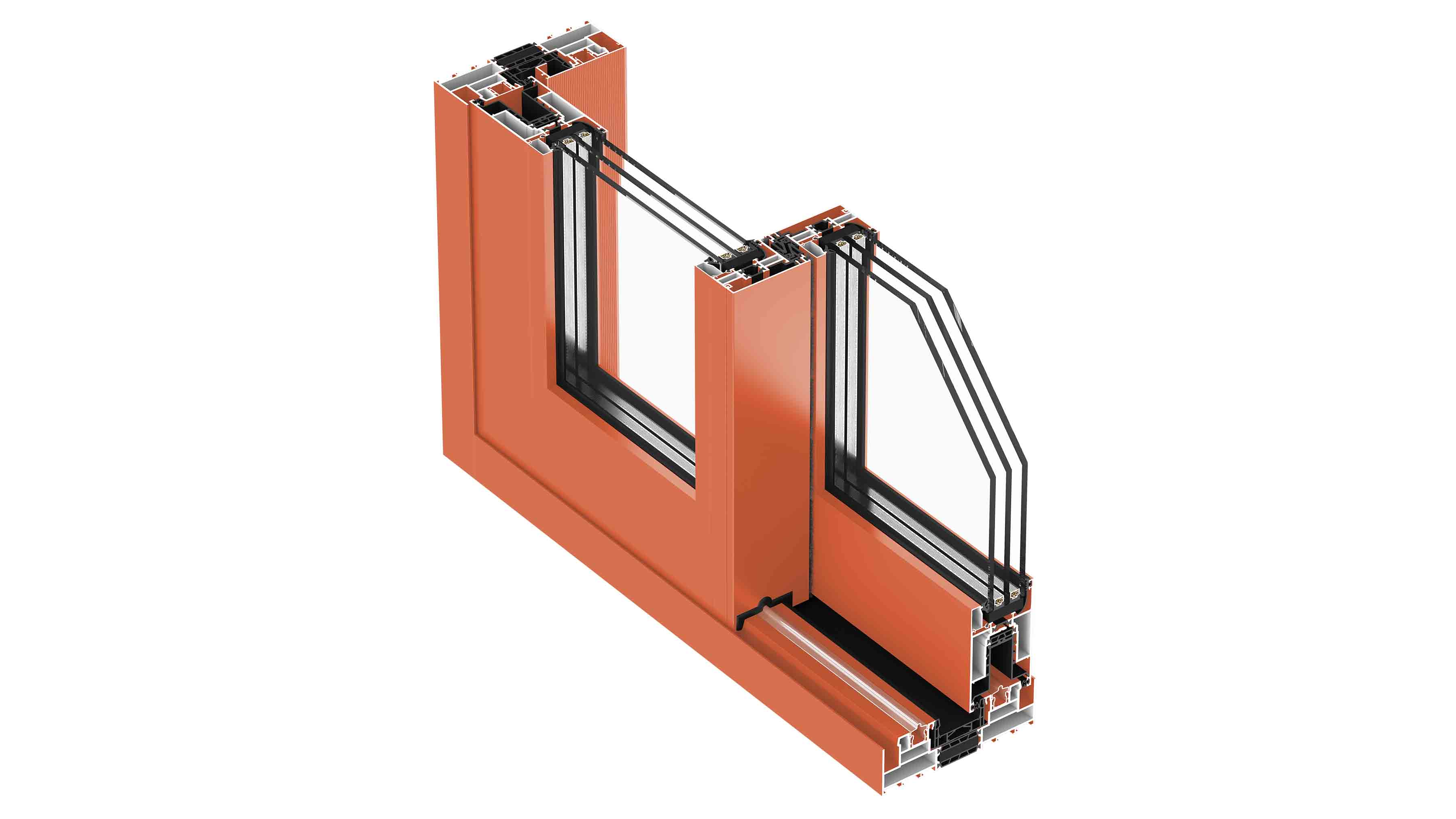 Aluminum Frame Sliding Door