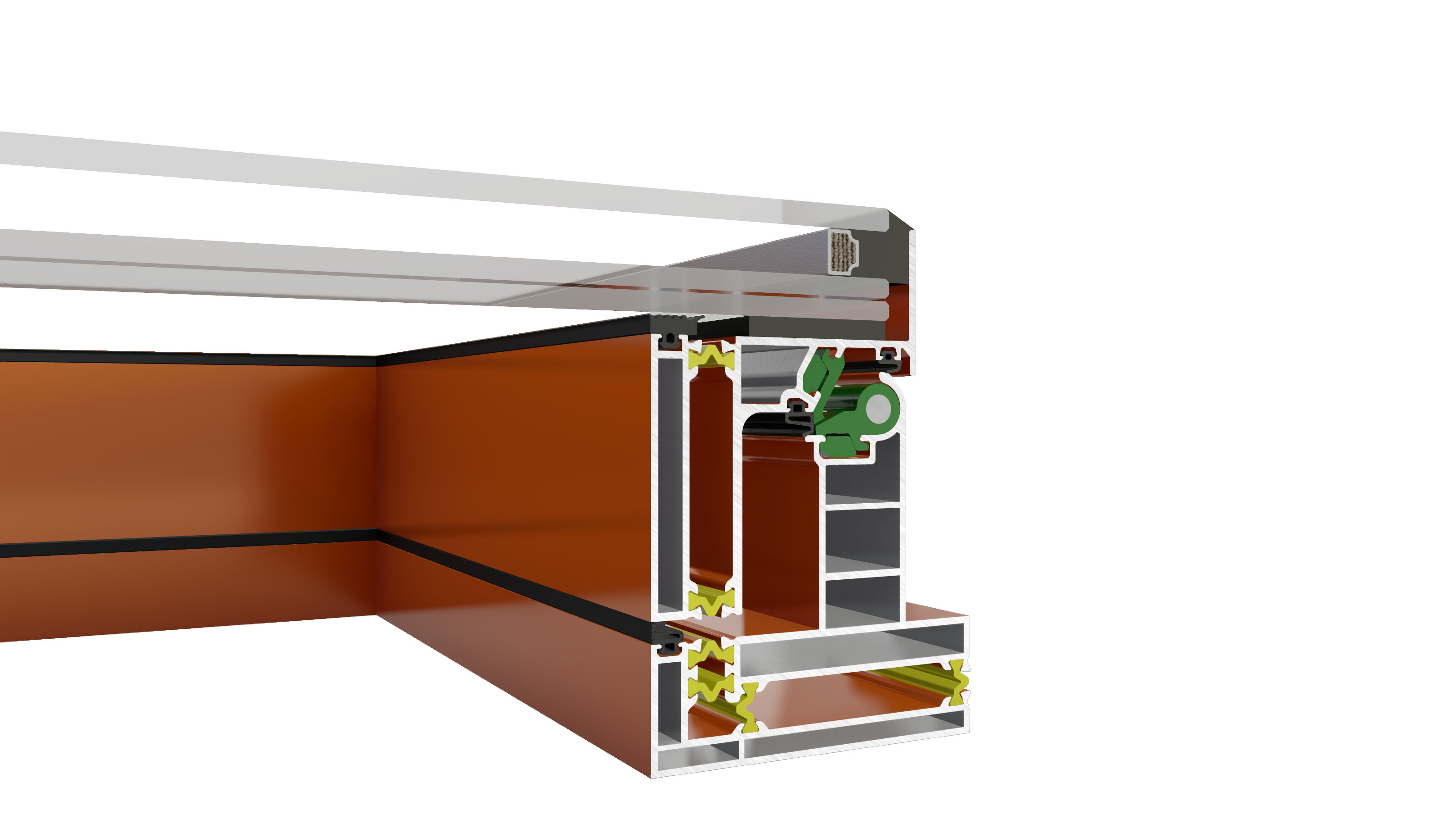 Frame Glass Curtain Wall