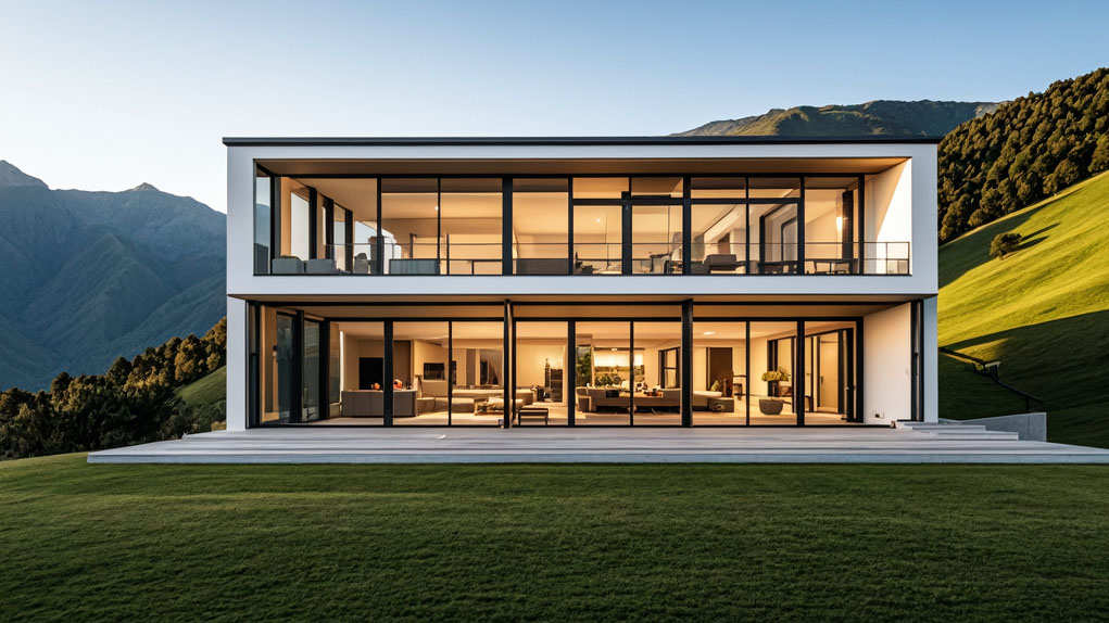 Inward Opening Tilt And Turn Aluminum Windows