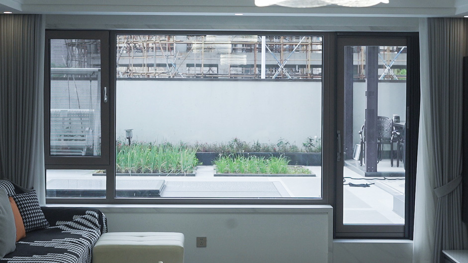 Inward Opening Tilt And Turn Aluminum Windows