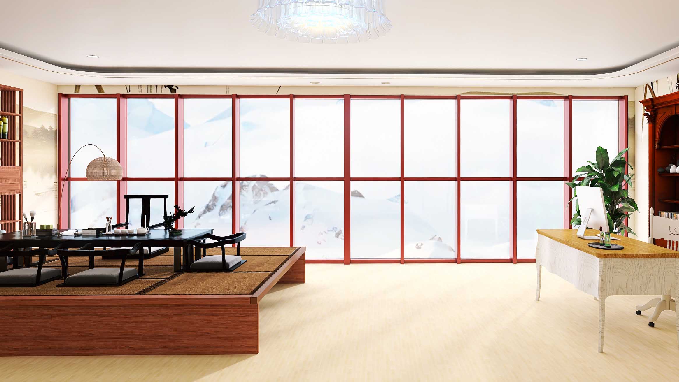 Insulation Aluminum Window Screen Integrated