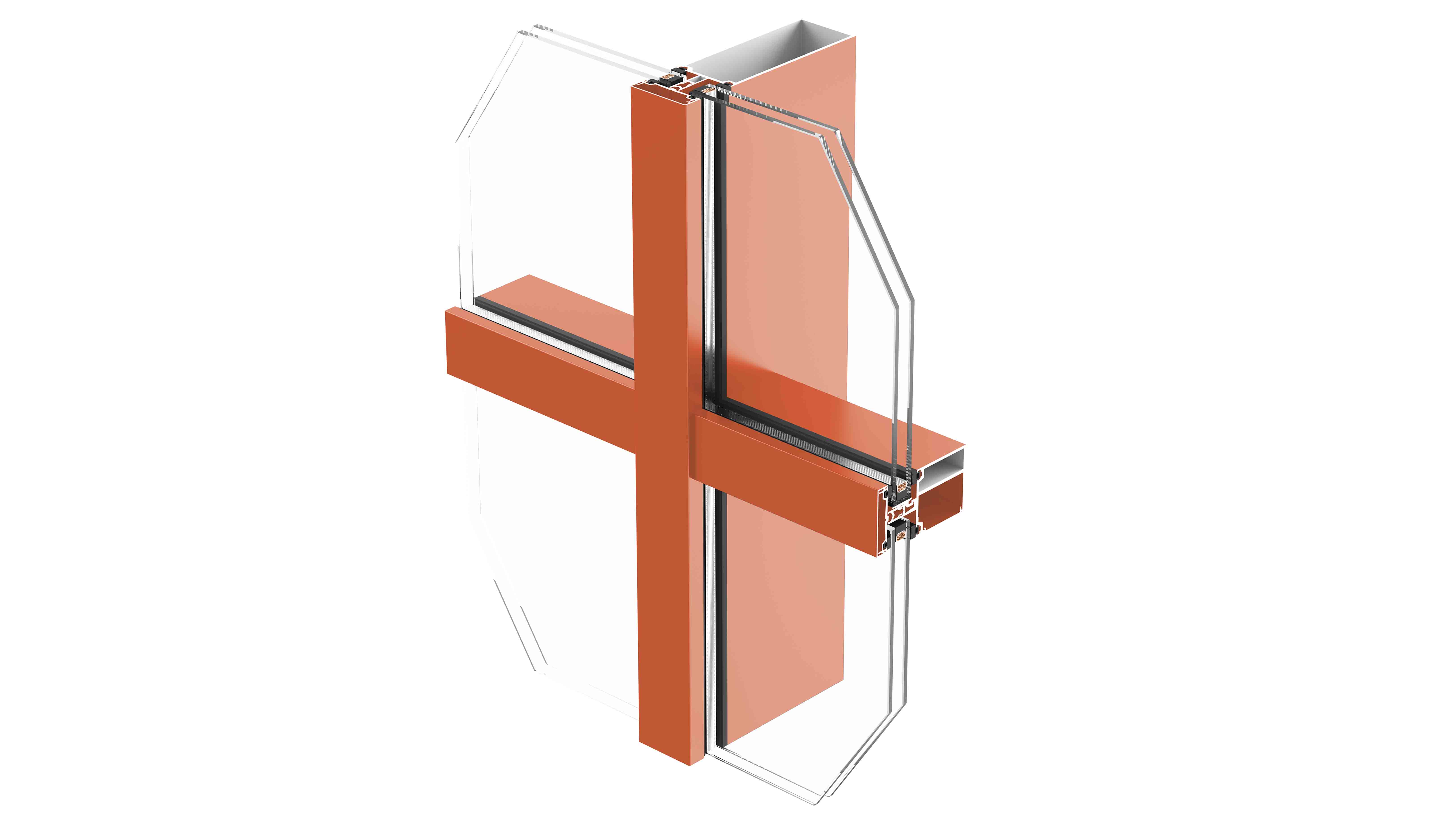 Insulation Aluminum Window Screen Integrated