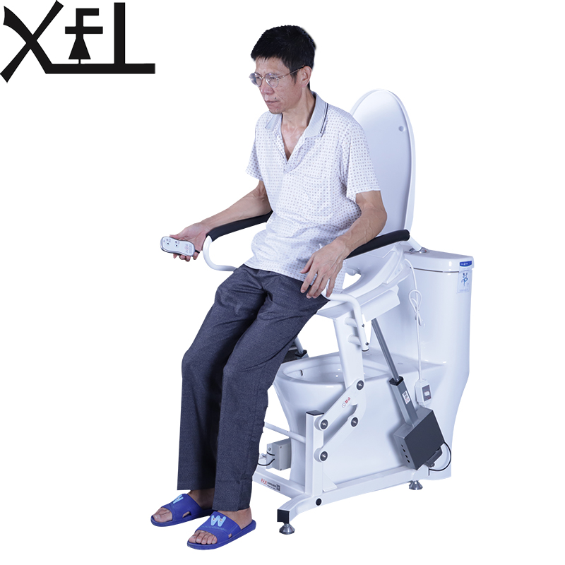 Electric Toilet Safety Lifting Chair With Remote Control For Elderly