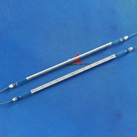 Semi Painted White Halogen Lamp IR Emitters Quartz