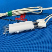 带白色涂层的双管红外卤素辐射器