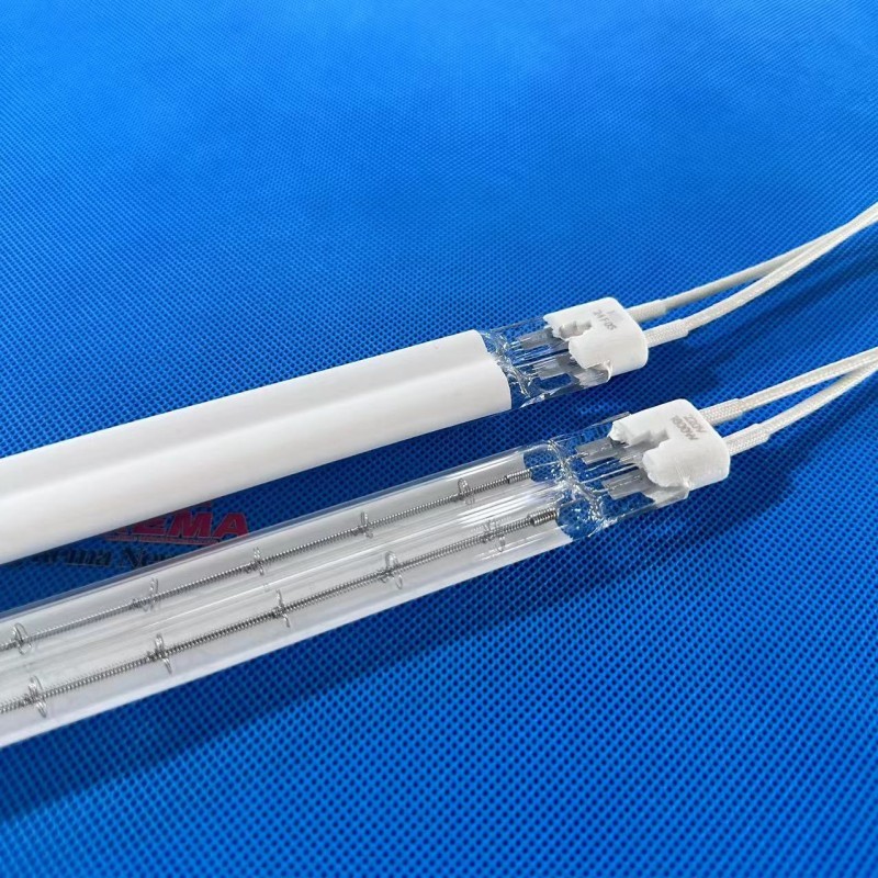 半喷漆白色工业短波红外辐射器