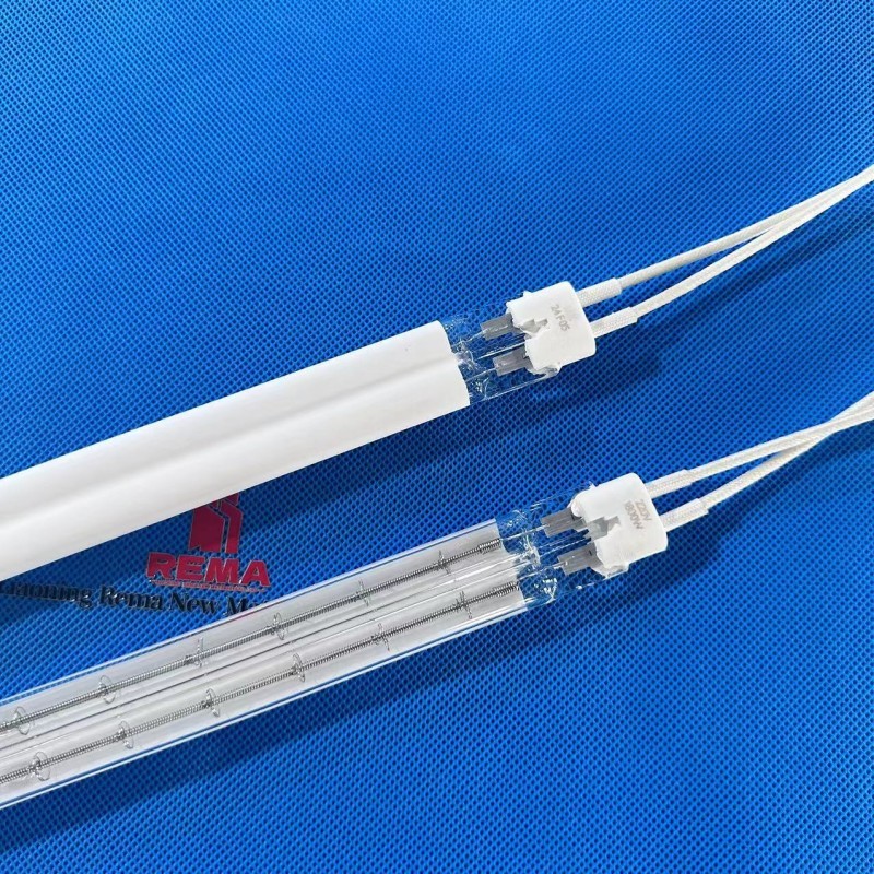 半喷漆白色工业短波红外辐射器