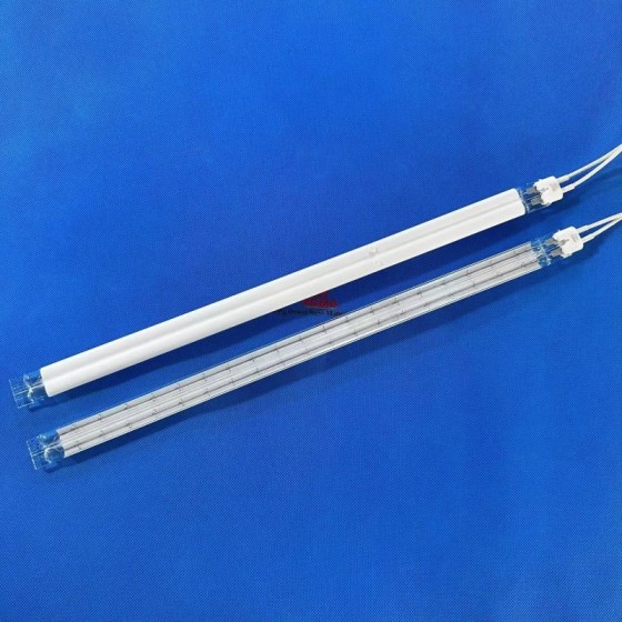 Emissores infravermelhos de onda curta da indústria semi-pintados de branco