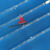 Lámparas de calor IR de onda corta transparentes para recubrimiento en polvo