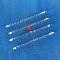 Lámparas de calor IR de onda corta transparentes para recubrimiento en polvo