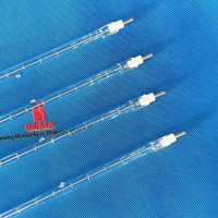 Lámparas de calor IR de onda corta transparentes para recubrimiento en polvo