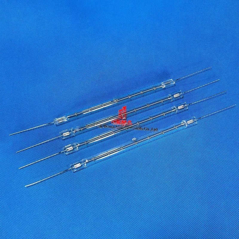 Shortwave Clear Halogen Heater Tube Lamp For Vacuum Forming