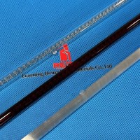 Lâmpada de secagem de aquecedor infravermelho de ondas curtas transparente para serigrafia