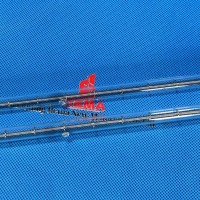 Lâmpada de filamento de tungstênio infravermelho transparente para revestimento em pó