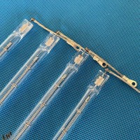 Lampada IR riscaldante a infrarossi al quarzo vicino per l'essiccazione delle lacche