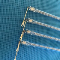 Lampada IR riscaldante a infrarossi al quarzo vicino per l'essiccazione delle lacche