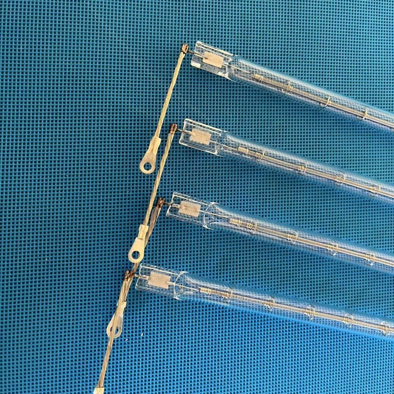 Lampada IR riscaldante a infrarossi al quarzo vicino per l'essiccazione delle lacche