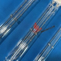 Emissores infravermelhos de onda curta da indústria de tubos duplos para cura de tinta