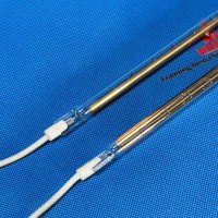 Lámpara de calentamiento por infrarrojos de onda corta R7s con reflector dorado