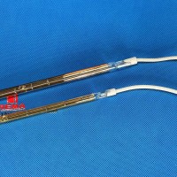 Lámpara de calentamiento por infrarrojos de onda corta R7s con reflector dorado