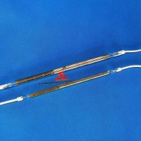 Lámpara de calentamiento por infrarrojos de onda corta R7s con reflector dorado