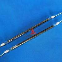 Short Wave Gold Coated Halogen Quartz Heater Lamp