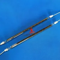 短波镀金卤素石英加热灯