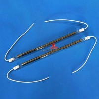 Short Wave Gold Coated Halogen Quartz Heater Lamp